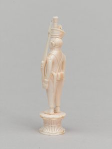 Bílý pěšec, šachová figurka, Indie, cca 1820 od Charles Leandre