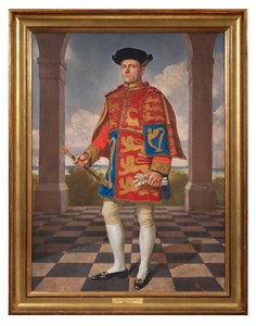 Philip Walter Kerr, kurátor Červeného kříže od Charles Louis Geoffroy-Dechaume