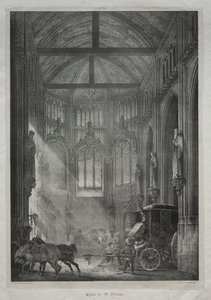 Kostel svatého Mikuláše, Rouen, 1823. od Charles Louis Lesaint