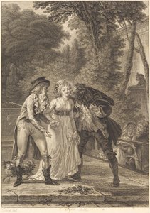 Polibek se vrátil: Polibek se vrátil od Charles Louis Lingée after Jacques Louis François Touzé
