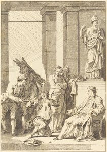 Sedlák od Charles Louis Lingée after Jean Honoré Fragonard