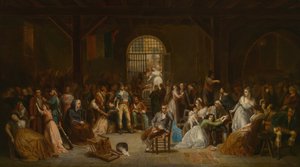 Seznam posledních obětí teroru, c. 1850. od Charles Louis Müller