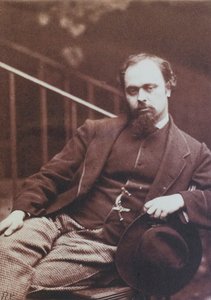 Dante Gabriel Rossetti, fotografoval Lewis Carroll od Charles Lutwidge (1832 98) Dodgson