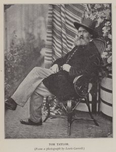 Tom Taylor (černobílá fotografie) od Charles Lutwidge Dodgson
