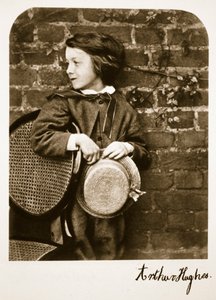 Arthur Hughes, Jr, 12. října 1863 (sépiová fotografie) od Charles Lutwidge Dodgson