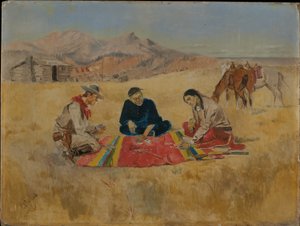 Pokeripeli od Charles Marion Russell