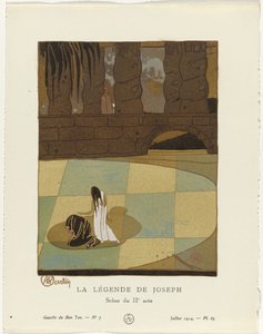 Gazette du Bon Ton, 1914 – č. 7: Legenda o Josephovi / Scéna z druhého jednání od Charles Martin