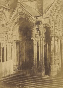Katedrála v Chartres. Portál Septentrional. od Charles Marville