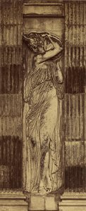 [ Detail Nymfy od Jeana Goujona] / [Nymfa, Fontána neviňátek, Paříž] od Charles Marville