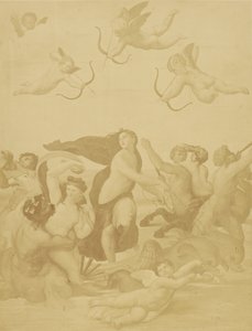 [Reprodukce Galatey od Raphaëla] od Charles Marville