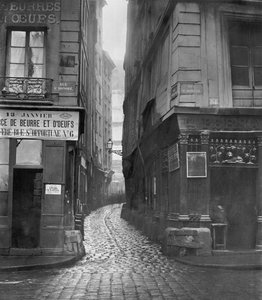 Rue Tirechape, od ulice St. Honore, Paříž, 1858-78