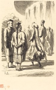 World Expo: Které jsou nejvíce čínské? od Charles Maurand after Honoré Daumier
