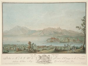Pohled ze Schadau na jezero Thun (za Klementem)