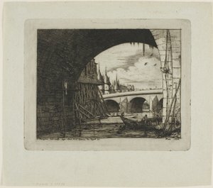 Oblouk Pont Notre-Dame, Paříž
