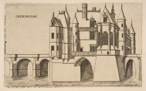 Zámek Chenonceau, č. 2 od Charles Meryon
