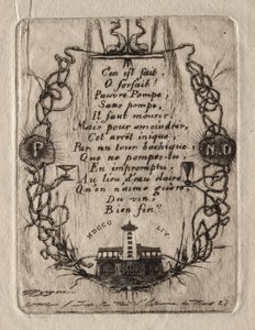Lepty Paříže: Pumpa Notre Dame, Malý talíř od Charles Meryon