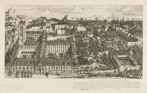 Vysoká škola Jindřicha IV., 1863-1864. od Charles Meryon