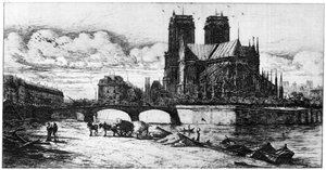 LAbside, c1841-1868 1924 od Charles Meryon