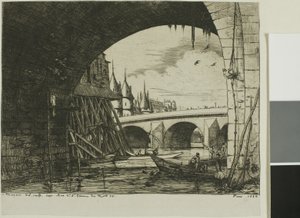 Archa u mostu Notre-Dame