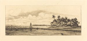 Oceánie, ostrovy v Uvea (Wallis); Peche aux palmes, 1845 (Oceánie: Rybaření, Blízké ostrovy s palmami v Uea nebo Wallis Group)