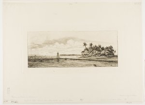 Oceánie: Rybaření, Blízké ostrovy s palmami v Uea nebo Wallis Group, 1845