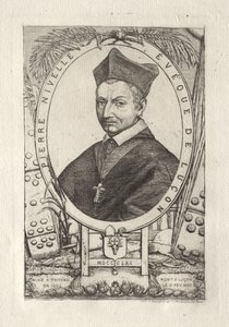 Pierre Nivelle, biskup z Luconu od Charles Meryon