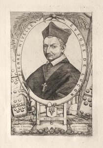 Pierre Nivelle, biskup z Luconu od Charles Meryon