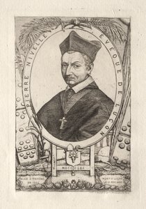 Pierre Nivelle, biskup z Luzonu, 1861. od Charles Meryon