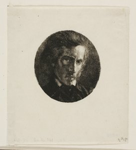 Portrét Edmonda de Courtives od Charles Meryon