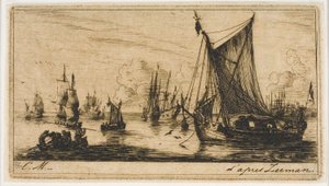 South Sea Fishers od Charles Meryon