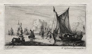 South Sea Fishers od Charles Meryon