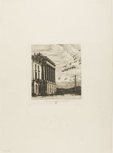 Admiralita, Paříž od Charles Meryon