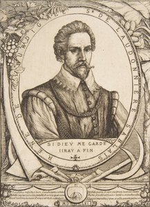 Kolonista René de Laudonnière Sablais, po van de Passe, 1861. od Charles Meryon