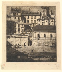 Márnice, Paříž (La Morgue) od Charles Meryon
