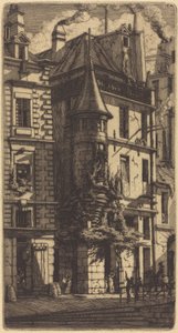 Věž v Rue de la Tixéranderie, Paříž (Dům s věžičkou, Weavers