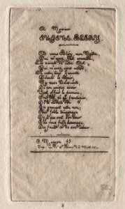 Verše Eugenu Blérymu od Charles Meryon