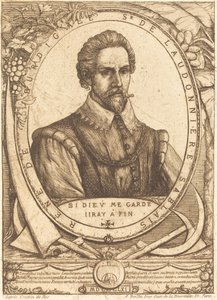 René Laudonniere Sablais (De Burdigale) od Charles Meryon after Crispijn de Passe I