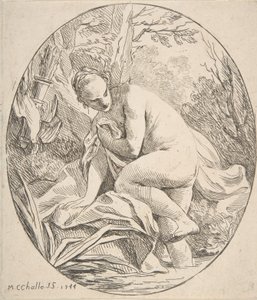 Diana v lázních, 1744.