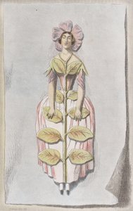 Vysušený brčál, z Les Fleurs Animées, 1847., 1847.