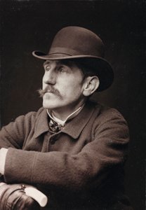 Umělecké a biografické album, 5. ročník, Salon 1885; portrét francouzského malíře Georges-Louis Hyon (1855-1901)