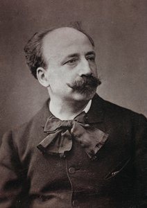 Umělecké a biografické album, 5. ročník, Salon 1885; portrét francouzského malíře Louise Deschampse (1846-1902)