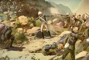 Roberts Rallying the Pioneers v Umbeyle, 1901. od Charles Mills Sheldon