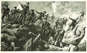 Dobytí německých zákopů v Neuve Chapelle