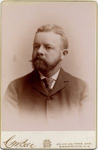 Henry Cabot Lodge (1850-1924), senátor USA (albumenová fotografie)