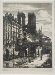 Le Petit Pont od Charles Meryon