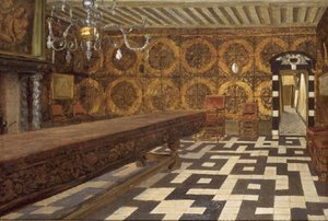 Pokoj v Musee Plantin, Antverpy od Charles Napier Hemy
