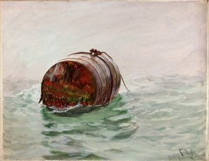 Bójka (barva těla a akvarel na papíře) od Charles Napier Hemy
