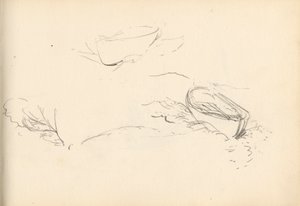Náčrtník (olej a tužka na papíře) od Charles Napier Hemy