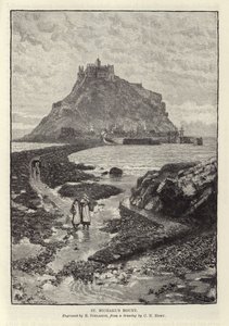 Hora svatého Michala od Charles Napier Hemy