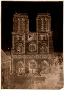 Notre-Dame, Paříž od Charles Nègre